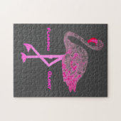 Puzzle Flamant rose gloire (Horizontal)