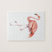 Puzzle Flamant rose rose (Horizontal)