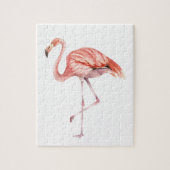 Puzzle Flamant rose rose (Vertical)