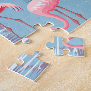 Puzzle Flamants Motif 1