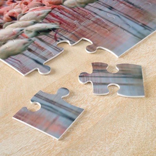 Puzzle Flamants roses (Côté)
