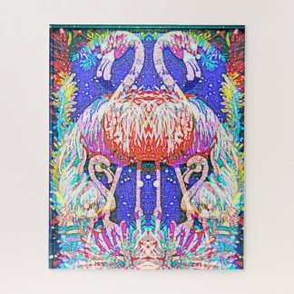 Puzzle Flamants roses
