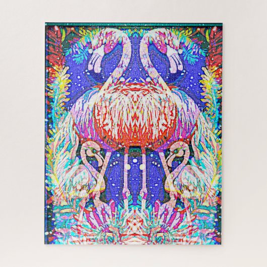 Puzzle Flamants roses (Vertical)
