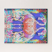 Puzzle Flamants roses (Horizontal)