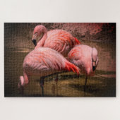 Puzzle Flamants roses (Horizontal)