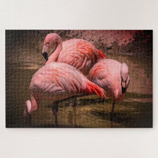 Puzzle Flamants roses (Horizontal)