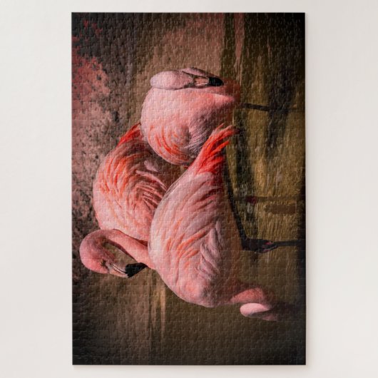 Puzzle Flamants roses (Vertical)