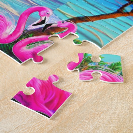 Puzzle Flamants roses Sun (Côté)