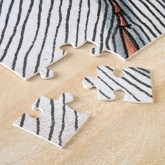 Puzzle Flambée rouge (Côté)