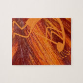 Puzzle Flaming Kokopelli (Horizontal)