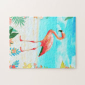 Puzzle Flamingo tropical (Horizontal)
