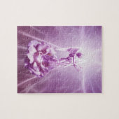 Puzzle Flamme d'amour rose rose (Horizontal)