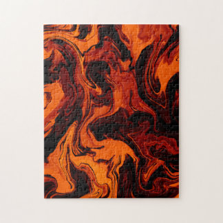 Puzzle Flamme, Feu, Abstrait