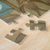 Puzzle Flamme Lynx Point Siamese Portrait Art (Côté)