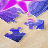 Puzzle Flammes d'art spirituel de Noël (Côté)