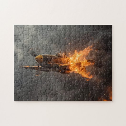 Puzzle Flammes du ciel : l'ascension d'un Spitfire (Horizontal)