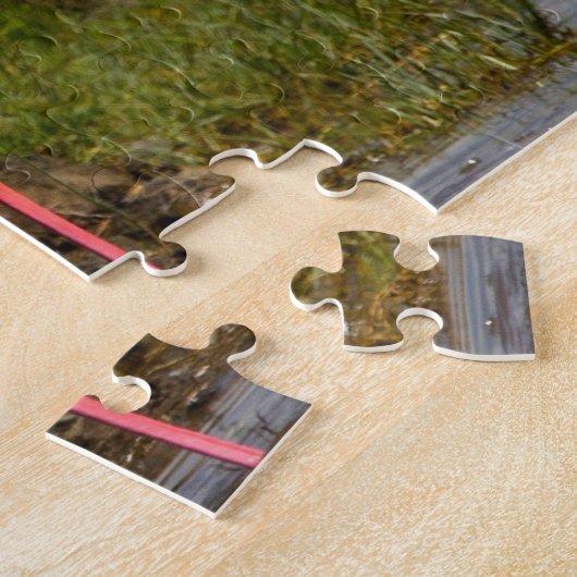 Puzzle Flamngos roses. (Côté)