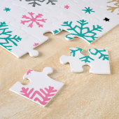 Puzzle Flèches de neige rétro (Côté)
