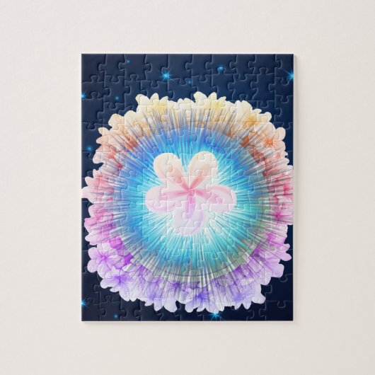 Puzzle Fleur (Vertical)
