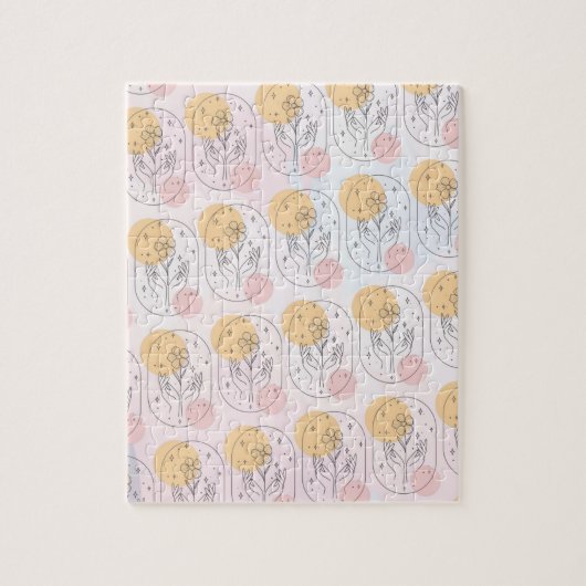 Puzzle Fleur (Vertical)