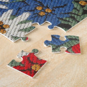 Puzzle Fleur alpine suisse Edelweiss (Côté)
