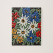Puzzle Fleur alpine suisse Edelweiss (Vertical)