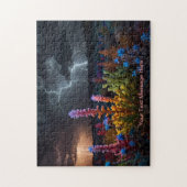 Puzzle Fleur au milieu de la tempête (Vertical)