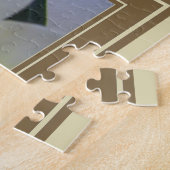 Puzzle Fleur blanche et jaune de Frangipani (Côté)