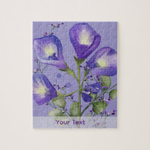 Puzzle Fleur Bleue
