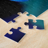 Puzzle Fleur Bleue (Côté)