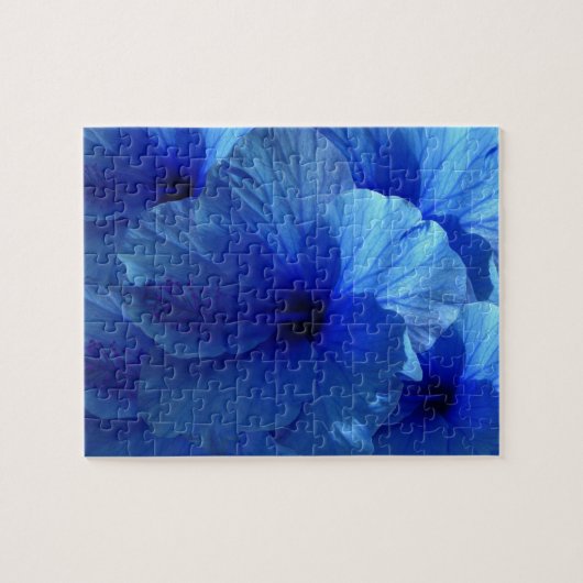 Puzzle Fleur bleue de ketmie (Horizontal)