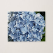 Puzzle Fleur bleue d'hortensia (Horizontal)