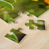 Puzzle Fleur Bluebonnet Texas avec Jaune (Côté)