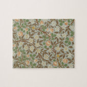 Puzzle Fleur botanique de trèfle William Morris (Horizontal)