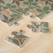 Puzzle Fleur botanique de trèfle William Morris (Côté)