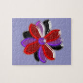 Puzzle Fleur brillant (Horizontal)