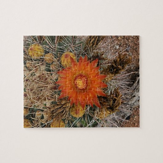 Puzzle Fleur Cactus (Horizontal)