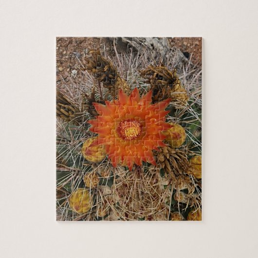 Puzzle Fleur Cactus (Vertical)
