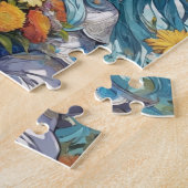 Puzzle Fleur d'Anime (Côté)