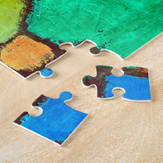 Puzzle Fleur dans la vallée, Klee (Côté)