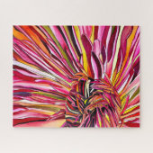 Puzzle Fleur d'aquarelle Chrysanthemum (Horizontal)