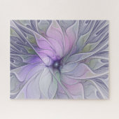 Puzzle Fleur d'art fractal abstrait de beauté époustoufla (Horizontal)