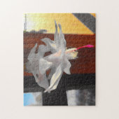 Puzzle Fleur de cactus blancs (Vertical)