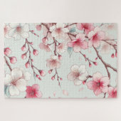 Puzzle Fleur de Cerisier (Horizontal)