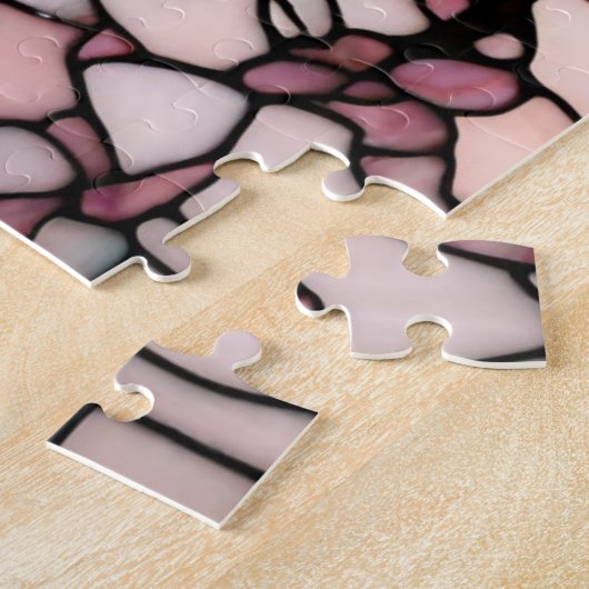 Puzzle Fleur de cerisier de verre (Côté)