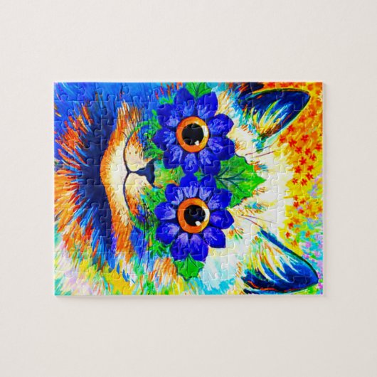 Puzzle Fleur de chat (Horizontal)