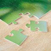 Puzzle Fleur de coeur rose (Côté)