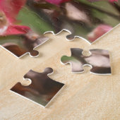 Puzzle Fleur de Dogwood rose fleuris Photo Peinture (Côté)