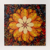 Puzzle Fleur de feuille (Horizontal)