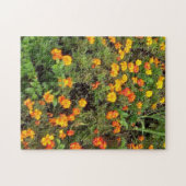Puzzle Fleur de jardin botanique (Horizontal)